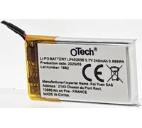 Otech compatible battery Compteur Vélo compatible with BOSCH INTUVIA ACTIVE PLATINE