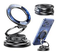 Otemly for MagSafe Car Mount [95LBS Max Suction & 2400gf Strong Magnet], Ultra-Thin 360° Adjustable Vacuum Magnetic Car Cell Phone Holder [All-Metal] for iPhone 17-12 Pro Max & Android Car Accessories