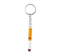 OTETTS Cigarette Keychains Retro Funny Cute Gifts Bag Charms Keyrings Creative Cool Punk Halloween for Men Women Wallet, A, Medium