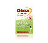 Otex Olive Oil Ear Drops for Hardened Ear Wax, Bottle with Dropper, 10ml
