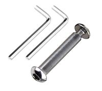 OTFAITP M10 50mm 8.8 Grade Carbon Steel Axle Allen Screw Bolt (50mm)