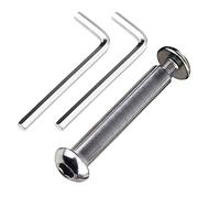 OTFAITP M10 70mm 8.8 Grade Carbon Steel Axle Allen Screw Bolt (70mm)