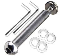 OTFAITP M8 8mm x 28mm-86mm Scooter Front Rear Axle Bolt 8.8 Grade Carbon Steel for Stunt Scooter Dash Teen/Adult Kick Scooter-800+lb Capacity