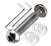 OTFAITP M8 8mm x 28mm-86mm Scooter Front Rear Axle Bolt 8.8 Grade Carbon Steel for Stunt Scooter Dash Teen/Adult Kick Scooter-800+lb Capacity