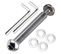 OTFAITP M8 8mm x 28mm-86mm Scooter Front Rear Axle Bolt 8.8 Grade Carbon Steel for Stunt Scooter Dash Teen/Adult Kick Scooter-800+lb Capacity