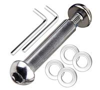 OTFAITP M8 8mm x 28mm-86mm Scooter Front Rear Axle Bolt 8.8 Grade Carbon Steel for Stunt Scooter Dash Teen/Adult Kick Scooter-800+lb Capacity