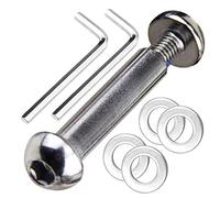 OTFAITP M8 8mm x 28mm-86mm Scooter Front Rear Axle Bolt 8.8 Grade Carbon Steel for Stunt Scooter Dash Teen/Adult Kick Scooter-800+lb Capacity