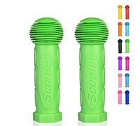 OTFAITP Scooter Grip Handlebar 1 Pair Bicycle Grip Fit for 2-3-4 Wheels Kid Kick Scooters, Children Bike, Swing Scooter (Green)