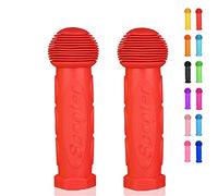 OTFAITP Scooter Grip Handlebar 1 Pair Bicycle Grip Fit for 2-3-4 Wheels Kids Kick, Drifting & Swing Scooters (Red)
