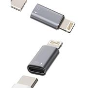 OTG Headphone Dongle iPhone Adapter(2Pack)USB C Female to Lightning Male Charger Data Sync Converter Type-C Camera Card Reader Flash Drive Mouse Keyboard for Apple 14 13 11 12 Pro Max Xr X Xs 8 7 Plus