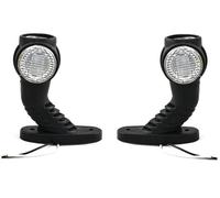 Other 2X 12/24 VOLT RECOVERY SIDE MARKER OUTLINE LED LIGHTS LAMPS TRAILER TRUCK LORRY