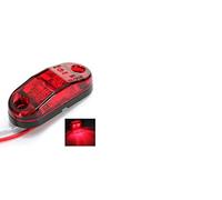 Other 4 X 24V 2 LED SMD RED REAR SIDE MARKER LIGHT POSITION TRUCK TRAILER E-MARKED DOT