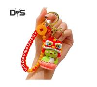 (Other, A) Chinese New Year Snake Keychain Lucky Snake-themed Key Holder Good Luck Charm New Year Gift Bag Accessory
