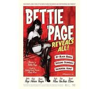 Other Betty Page Reveals All .Classic Movie Poster .Various Sizes (A3 Size 29 x 42 cms)