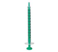 Other Disposable 1ml Syringe 2P Inject Green