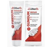 Other Firegum Exhaust Assembly Kit Paste 150g Gun Gum Repair Bandage 45g High-Temperature Holts Sealant Up to 1000°C Silencer and Pipe Joints Gas-Tight Seal for MOT Repairs Muffler Installation