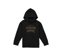 Other Interview With The Vampire Gold Logo Youth Pull-Over Hoodie, Black | Size: 5-6 Years Other Black 5-6 Years