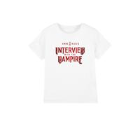 Other Interview With The Vampire Red Logo Kids T-Shirt, White | Size: 5-6 Years Other White 5-6 Years
