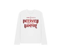 Other Interview With The Vampire Red Logo Long Sleeve T-Shirt, White | Size: Large Other White L