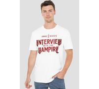 Other Interview With The Vampire Red Logo T-Shirt, White | Size: 4XL Other White 4XL