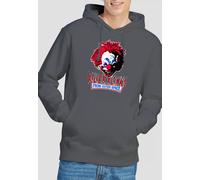 Other Killer Klowns From Outer Space Rough Clown Hoodie, Charcoal | Size: XL Other Charcoal XL
