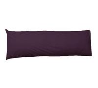 Other Long Polyester Cushion Bolster Pillow Cover Case 3 Ft - 6 Ft - 5 Ft - 4.6 Ft (19x36, Plum)
