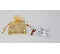 Other MAGIC BAG OF SPRINKLE REINDEER FOOD OATS DUST CHRISTMAS EVE SANTA FUN ACTIVITY (Golden Angel Gold)