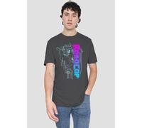 Other Robocop Robo Neon T-Shirt, Charcoal in Grey | Size: 2XL Other Grey 2XL