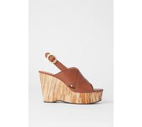 & Other Stories Bobbi Wedge Sandalette Brown size 40 | Sandals Outlet | Women | Brown 40