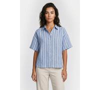 & Other Stories Esra Linen Shirt Blue size S | Button-Down Shirts Outlet | Women | White S