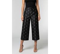 & Other Stories Helora Jacquard Trousers Black size 40 | Wide Pants Outlet | Women | Black 40