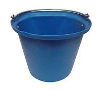 Stubbs Flat Sided Hanging Stable Bucket - Blue - 18 Litre