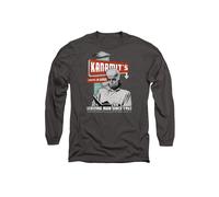 Other Twilight Zone Kanamits Diner Long Sleeve T-Shirt, Charcoal | Size: 2XL Other Charcoal 2XL