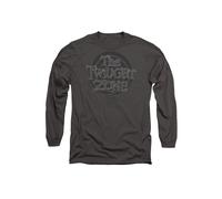 Other Twilight Zone Spiral Logo Long Sleeve T-Shirt, Charcoal in Grey | Size: Medium Other Grey M