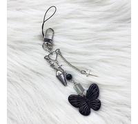 (Other) Y2K Phone Charms Pendant Butterfly Key Chain For Bag Cute Accessories