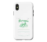 Others go to therapy, I drive a tractor Case for iPhone X/XS