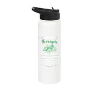 Others go to Therapy, I Drive a Tractor Stainless Steel Insulated Water Bottle
