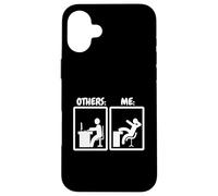 Others Vs. Me Boss Stickmen Leader Manager Office Case for iPhone 16 Plus