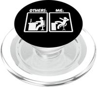 Others Vs. Me Boss Stickmen Leader Manager Office PopSockets PopGrip for MagSafe