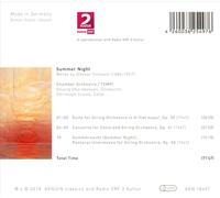 OTHMAR SCHOECK - CONCERTO PER VIOLONCELLO OP.61, SUITE PER ARCHI OP.59, SOMMERNA