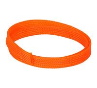 Othmro 0.5m Cable Tidy Sleeve, Diameter 10mm, Braided Cable Management Protector, Cable Organizers Wire Tidy Tube for Desk TV PC, 1 Pc Orange