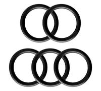 Othmro 10 Pcs Rubber O-Rings, Nitrile Rubber Washers Seal O Rings 45mm OD 37mm ID 4mm Width, Sealing Gasket for Taps, Plumbing