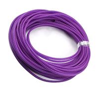 Othmro 1Pc Cable Tidy Sleeve, 10m Cable Protector, Desk Cable Management Cable Organizers Wire Tidy for TV/PC USB Cable, Pet Cable Protector, Purple (Width: 3mm)
