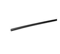 Othmro 1Pcs Round Hard Stick Plastic Round Rod 5mm OD 1M Length (POM) Polyoxymethylene Rods Engineering Round Bars for Bearing Rollers Construction Hardware Cogwheels Black