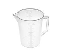 Othmro 3000ml Plastic Measuring Cup, Graduated Beaker Large 3L Measuring Jug with Handle for Baking Cooking Kitchen Lab Measure Tool 1pc