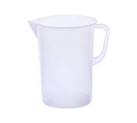 Othmro 5000ml Plastic Measuring Cup, 1pc Large 5L Measuring Jug Graduated Beaker with Handle for Baking Cooking Kitchen Lab Measure Tool