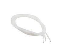 Othmro 5Pcs 3.28ft ABS Plastic Welding Rods, White 1/5"x1/15" (WxTHK) ABS Plastic Shell Repair Rods Welder Sticks for Daily Plastic Repair, Car bumper Plastic Repair, Hot Air Gun