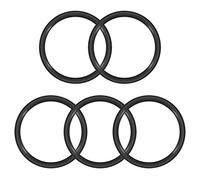 Othmro 5pcs Black Nitrile Rubber O-Rings, 100mm OD 90mm ID 5mm Width, Auto Quick Repair
