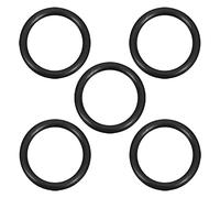 Othmro 5pcs Nitrile Rubber O-Rings, 60mm OD 50mm ID 5mm Width, Black, Seal & Auto Quick Repair
