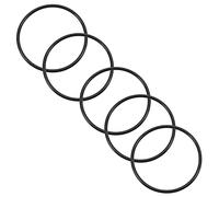 Othmro 5pcs Nitrile Rubber O-Rings, Seal Rubber Washers O Ring, 70mm OD 64mm ID 3mm Width, Metric Buna-N Sealing Gasket Rings